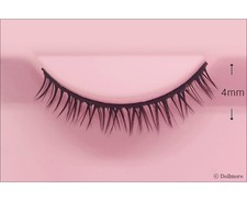 Dollmore OOAK BJD Supplies 4mm Eyelashes for dolls - 2020JYH-4 Black 