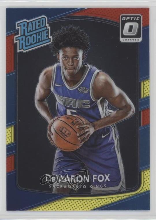 2017 Panini Donruss Optic Rated Rookie Mega Box Red & Yellow De'Aaron Fox 0nr3