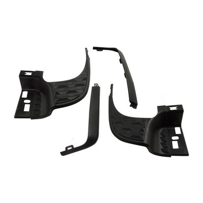 For Ram 1500 2019-2022 Bumper Step Pad Driver and Passenger Side Pair Rear Outer
