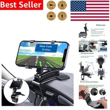 Versatile Dashboard Phone Mount with 360  Rotation - For 4-7 Inch Smartphones
