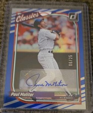 Top 10 Paul Molitor Baseball Cards 17