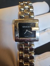 Gucci 3605M Stainless Steel Unisex Watch Swiss New Battery 