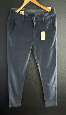 Levi's XX Chino Slim Fit Tapered Twill Cotton Pants Blue Flat Front Pockets