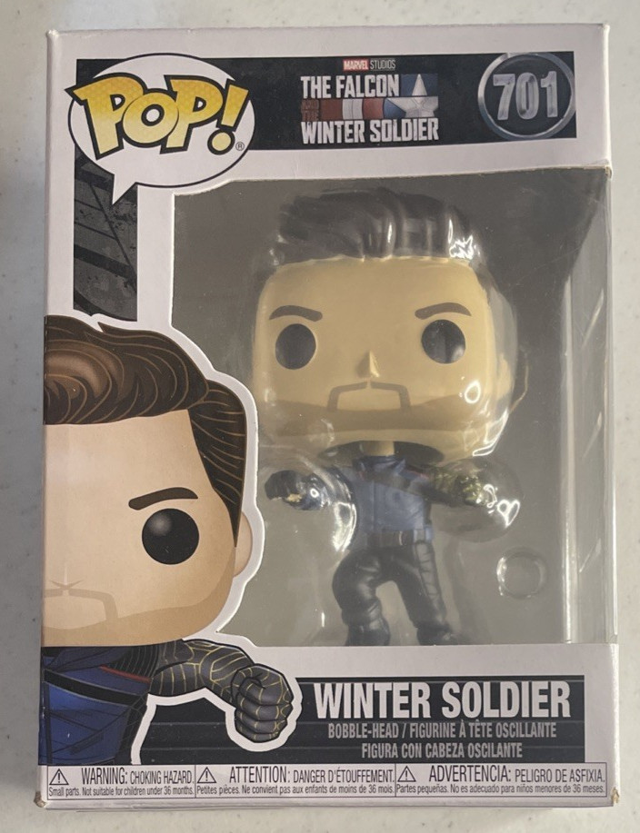 Funko Pop! Vinyl Marvel Captain America Winter Soldier #701 In Box