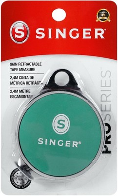 Singer Notions 50003 Pro Series Retractable Pocket Tape Measure-96''