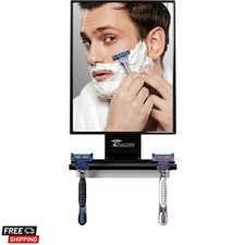 Fogless Shower Mirror - Adjustable, Rust-Proof  Impact-Resistant Design