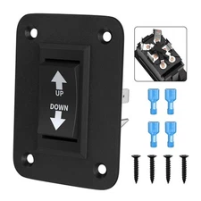 DaierTek UP Down Momentary Reverse Polarity Switch 12V 30A DPDT UP-DOWN 
