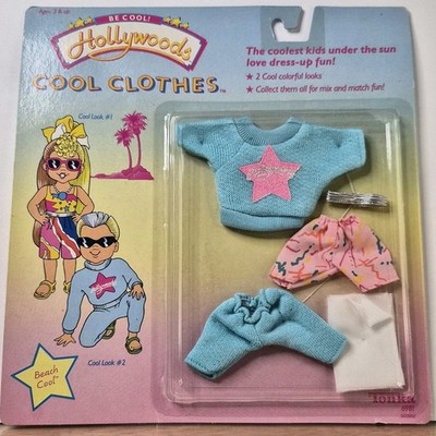 Hollywoods Tonka Doll Fashion Cool Clothes Vintage 1988 NIP #6981 Sweats Outfit