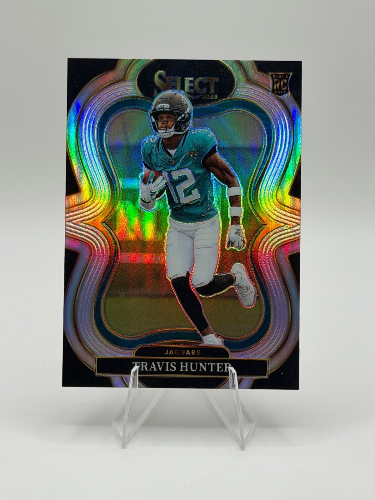 2025 Panini Select Travis Hunter RC #328 Suite Level Silver Prizm Jaguars