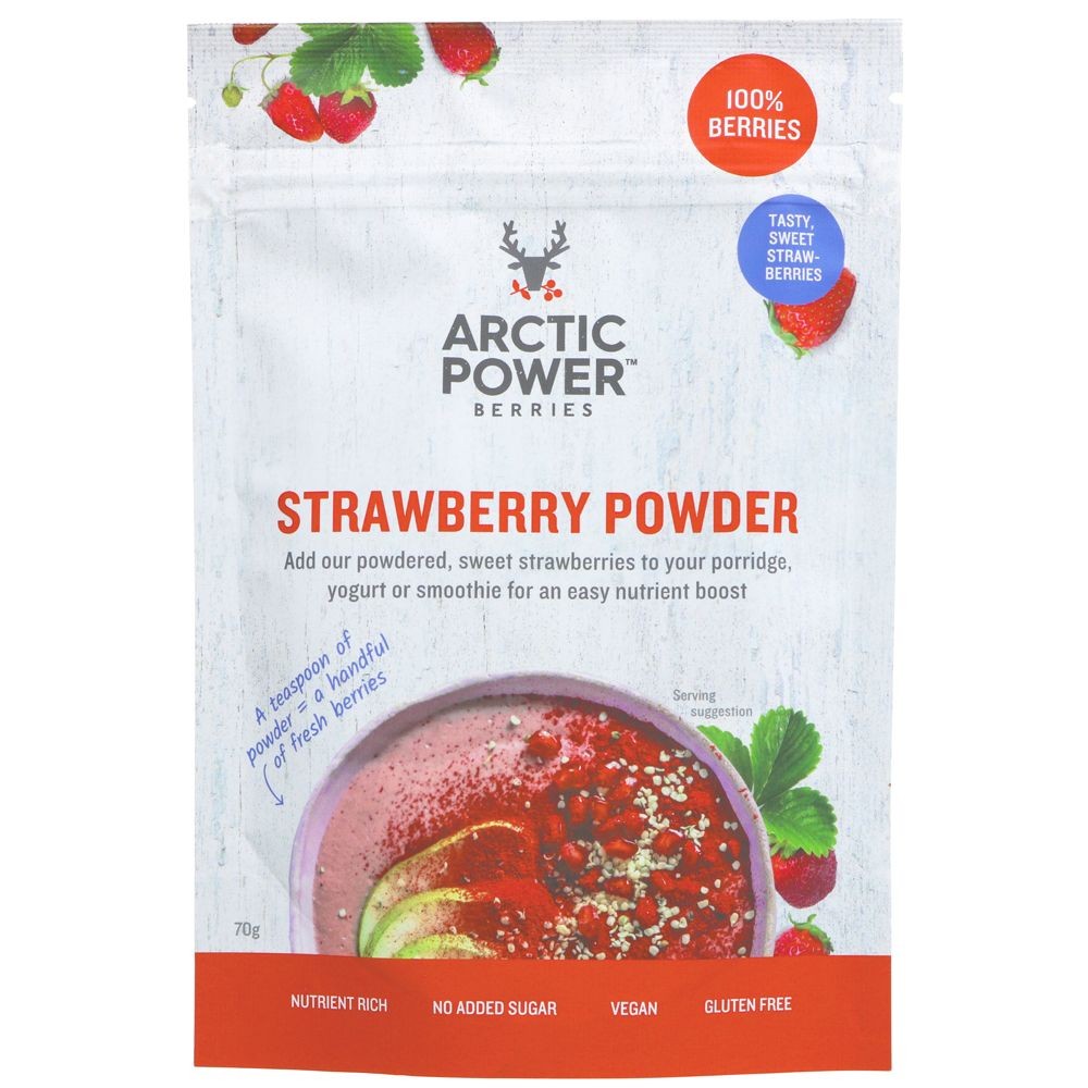 Arctic Power Berries Strawberry Powder 70g