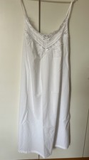 Cottonreal Collection White Pure Cotton Nightgown Nightdress Size Large