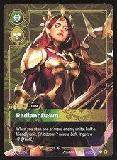 Leona - Radiant Dawn 261/298 Rare Origins Riftbound Foil Moderately Played — live eBay listing