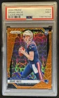 2024 Panini Prizm Drake Maye RC Lazer Rookie #329 Patriots PSA 9