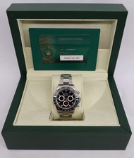 Rolex Daytona 116500LN REVERSE PANDA Black Dial Stainless Steel 40mm - #20781R