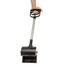 Pet Pooper Scooper Plastic And Aluminum Cat And Dog Poop Grabber With Long Handl