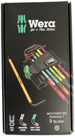 Wera 967/9 Torx Bo WinkelschlüSselsatz Multicolour 1 Satz 9 Teilig Neu OVP