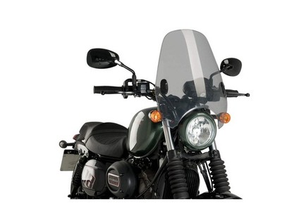 Puig Custom II Screen Windshield Windscreen for Hyosung GV125 S Aquila (19)