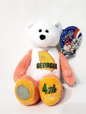Georgia 4 Limited Treasures Coin Bear 50 States of America Bears NWT