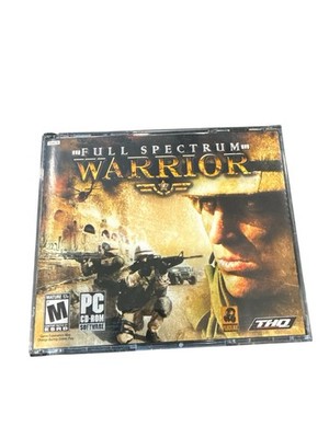 Full Spectrum Warrior (PC, 2004) Mature 3 Disc Game