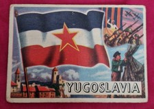1960 A&BC FLAGGEN DER WELT GROSSE KARTE # 63 ...