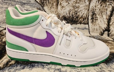 Nike Mac Attack Wimbledon White Grape Purple Court Green FZ2097-101 sz 13 Men's