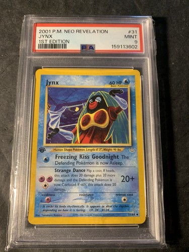 Jynx (1st Edition) graded PSA 9 for sale on eBay