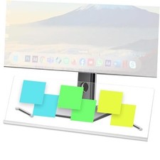 Monitor Memo Board Holder 14"x5", Office Organization Memo Holders for