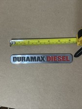 Chevrolet Gmc Duramax Diesel Emblem Logo Badge Sign Symbol Name Oem Used