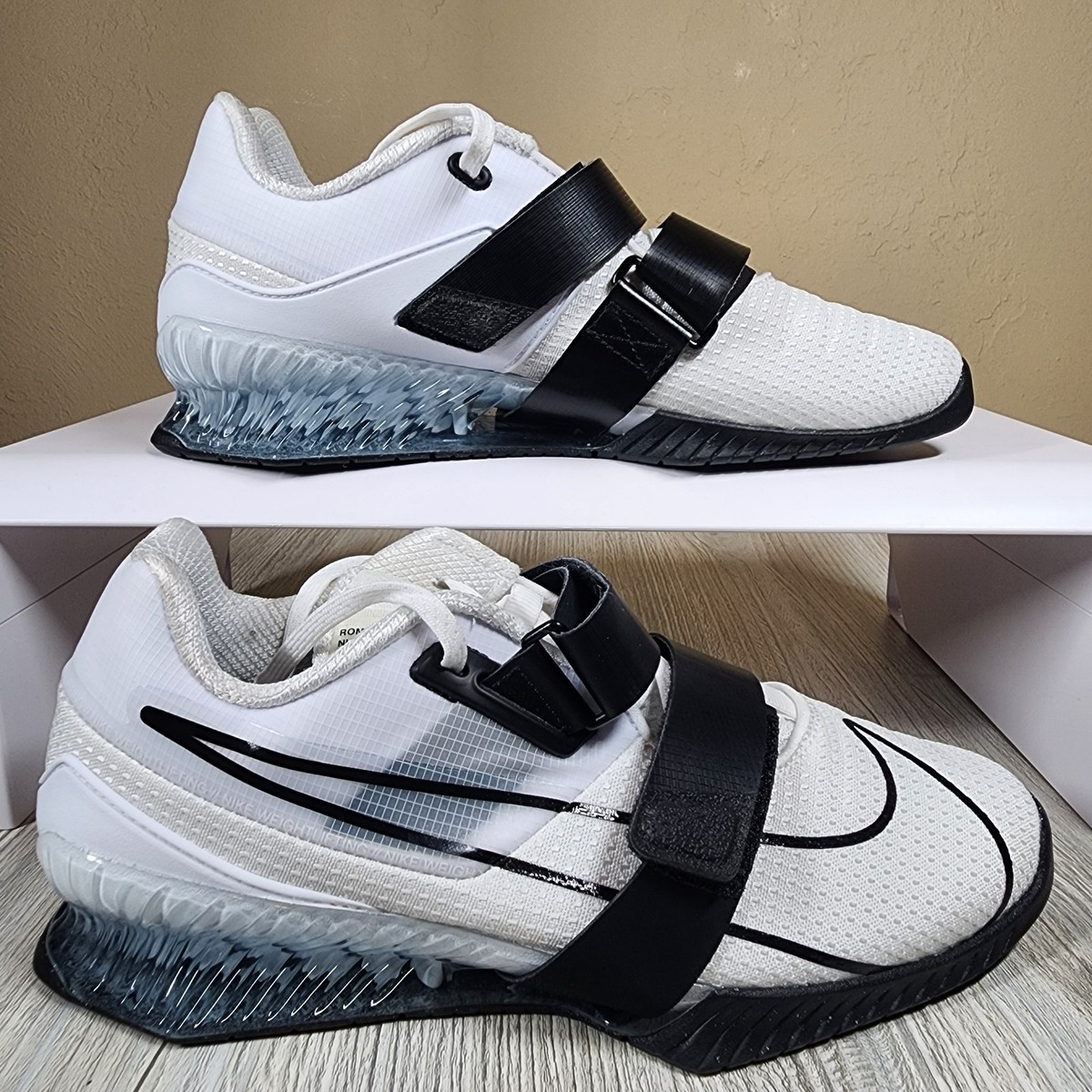 Weightlifting Wolf Grey Nike Romaleos White Grey Nike Romaleos