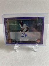 2025 Topps Pro Debut - Luis Almeyda #PD-49 Purple Foil Autographs /299 (AU, RC)