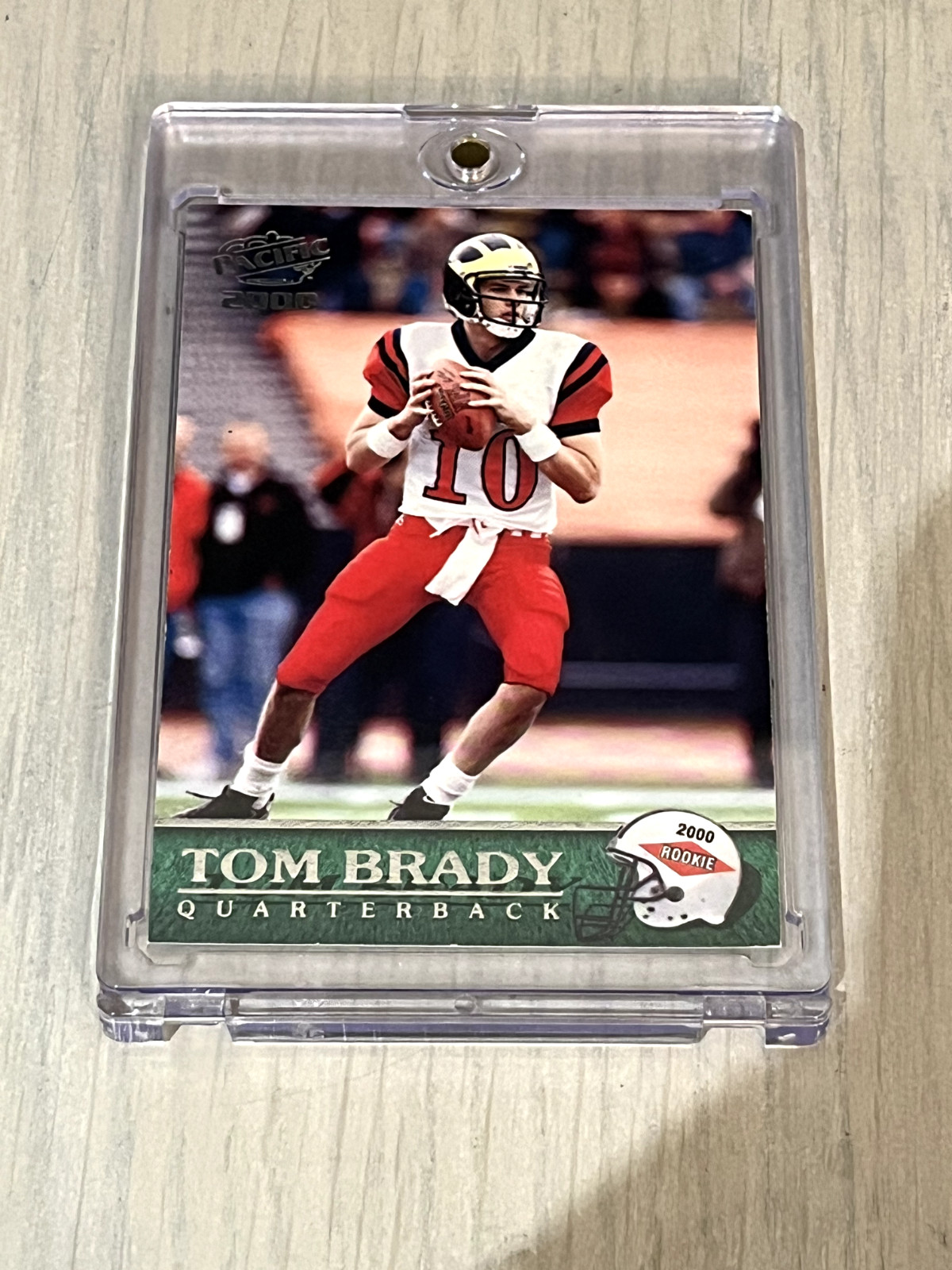 2000 Pacific - Rookie Tom Brady #403 (RC)
