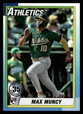 2025 Topps Update 1990 Topps Baseball 49 Max Muncy Athletics