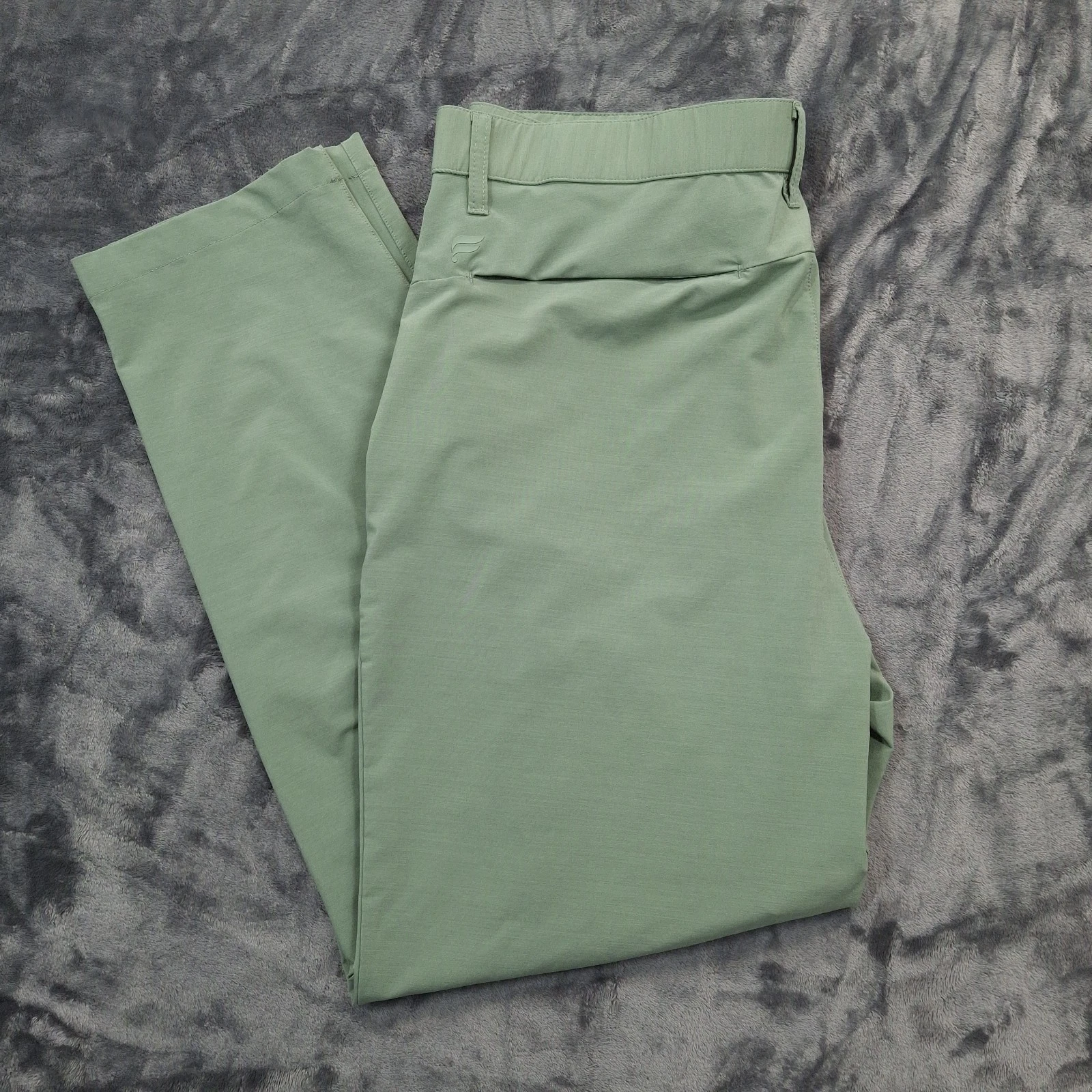 Free Fly Nomad Pants Mens 33x28.5 Green Lightweight Stretch Fishing Hiking
