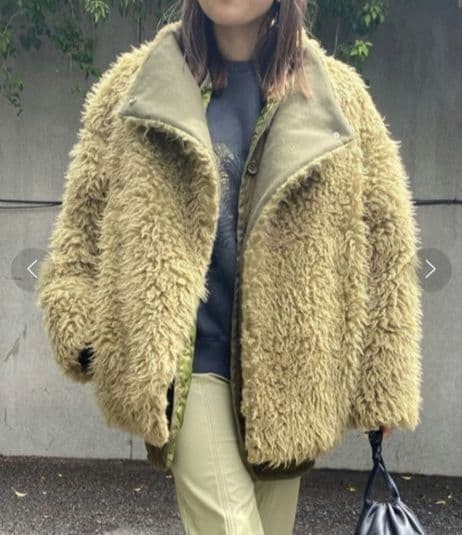 Ameri Liners BOA Coat Reversible Faux Shearling L… - image 2