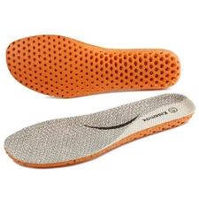 Knixmax Men's Sport Shoe Insoles Comfortable Running Inserts with Arch Support