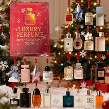 2025 Luxury Perfume Advent Calendar,24 Days Acrylic Perfume Countdown Gifts SP