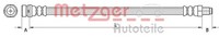 Metzger Autoteile Bremsschlauch 4110992 FüR Ford Kuga 1 Tdci 4X4