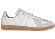 adidas gazelle silver green womens German Army Trainer (GAT) Leather Sneakers Excellent / 255 (US 7)