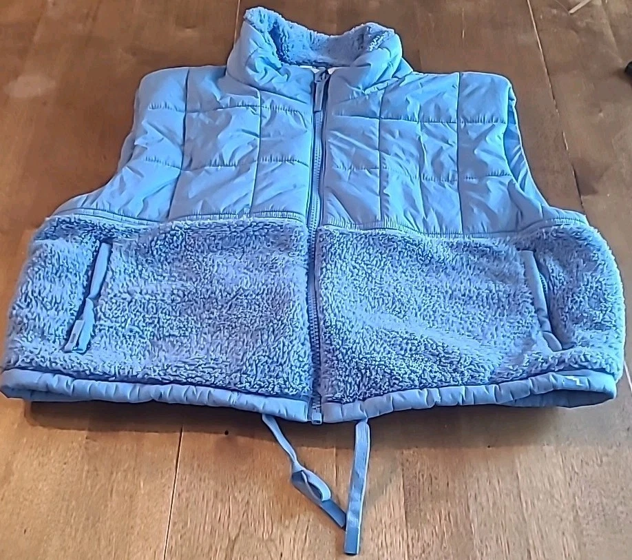 Women's High Pile and Quilted Vest - JoyLab 414-21 - Image 3 of 4