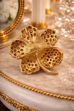 Preços baixos em Broche de Ouro 18k em Broches Finos Retrô | eBay