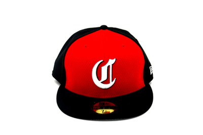 NEW ERA MLB CINCINNATI REDS VINTAGE C LOGO HAT 59FIFTY FITTED BASEBALL CAP