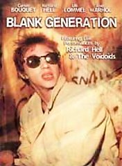 Blank Generation (DVD) 2000. Richard Hell, Andy Warhol. Brand New