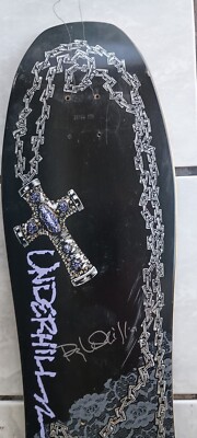 ray underhill skateboard Autographed 