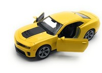 Modellauto Chevrolet Camaro ZL1 1:34-39 Gelb Miniatur Fahrzeug
