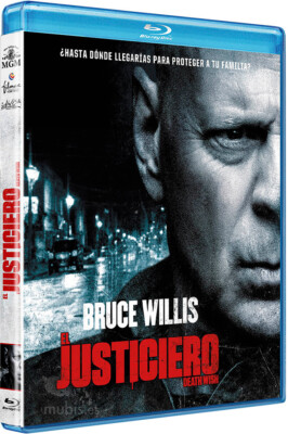 El Justiciero (Death Wish) Blu-ray (30 Agosto 2018)  Bruce Willis, Vincent NUEVO