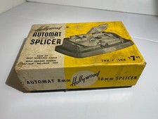 Vintage Hollywood Automat Splicer in Original Box 8mm  16mm Film Reel Splicer