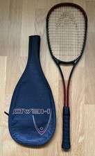 HEAD DOMINION SQUASH RACKET 440CM WITH ZIP UP CASE USED VERY GOOD CONDITION