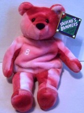 SALVINO'S BAMM BEANO'S BEANIE BEAR 1999 ST LOUIS CARDINAL OPENING DAY 8 JD DREW