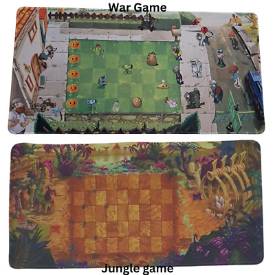 Plants Vs Zombies PVC Battle Map Game Plan Kids Toys Action Figures Hero Map Pad