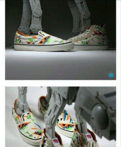 Sneakers Uomo US9 Vans Starwars Taglio Basso Uomo Sneaker Collaborazione Originale LTD - Foto 3 di 14